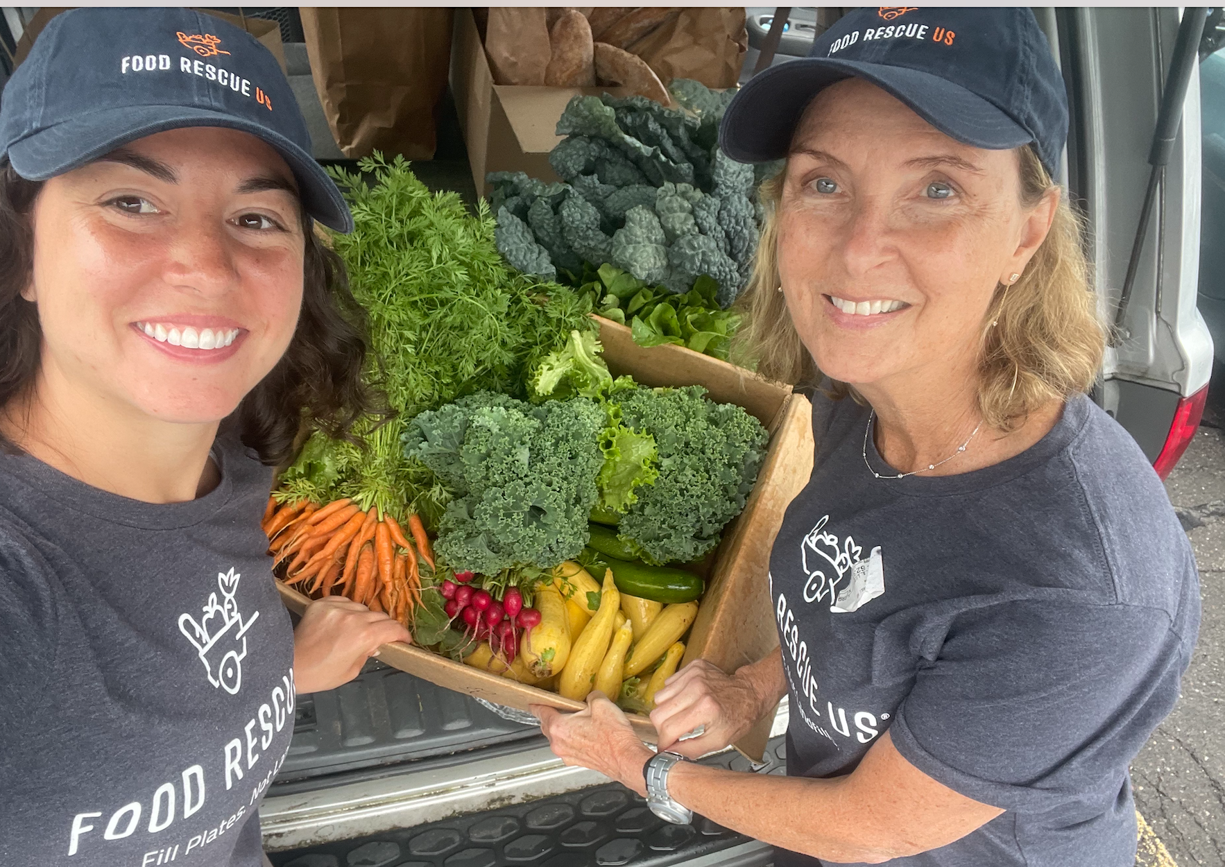 Food Rescue US_laney Food Rescue in action in New Canaan