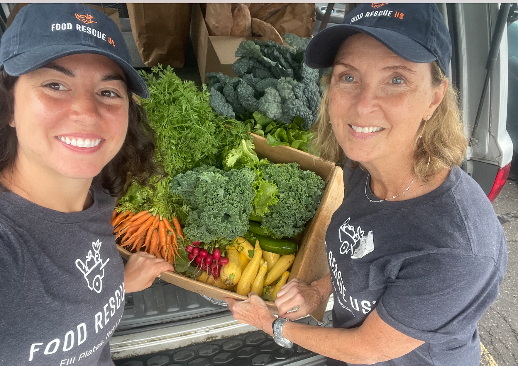 Food Rescue in action in New Canaan