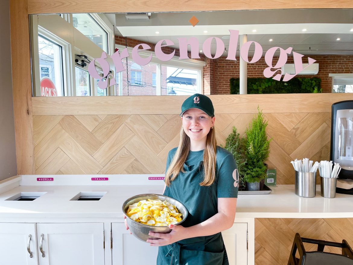 Izzy Kaufman and Greenlogy Izzy Kaufman started a daily program to transfer all food waste to a local farm