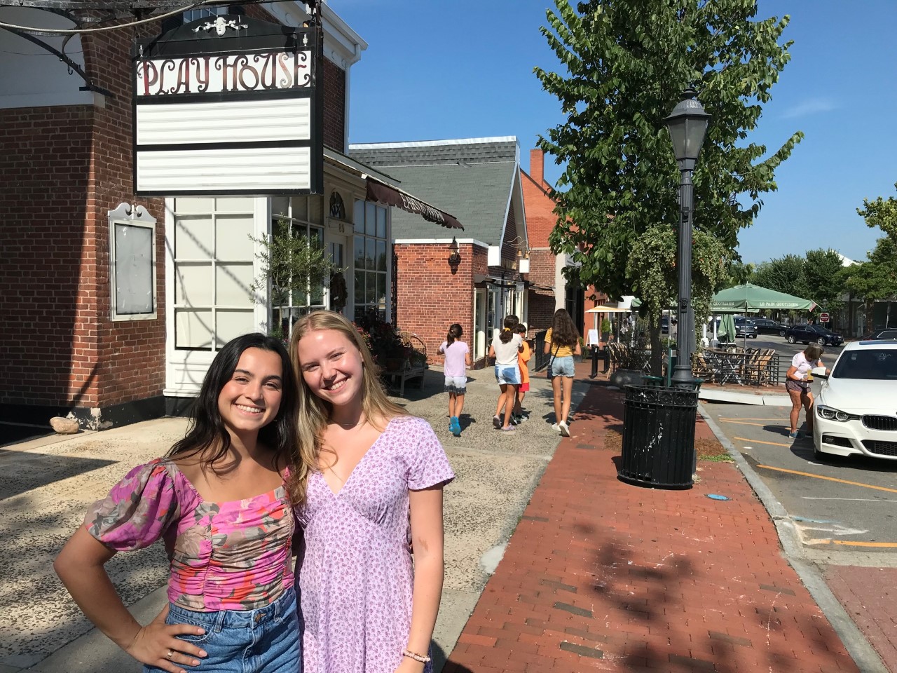 Mariana and Izzy Photo in New Canaan of Mariana and Izzy